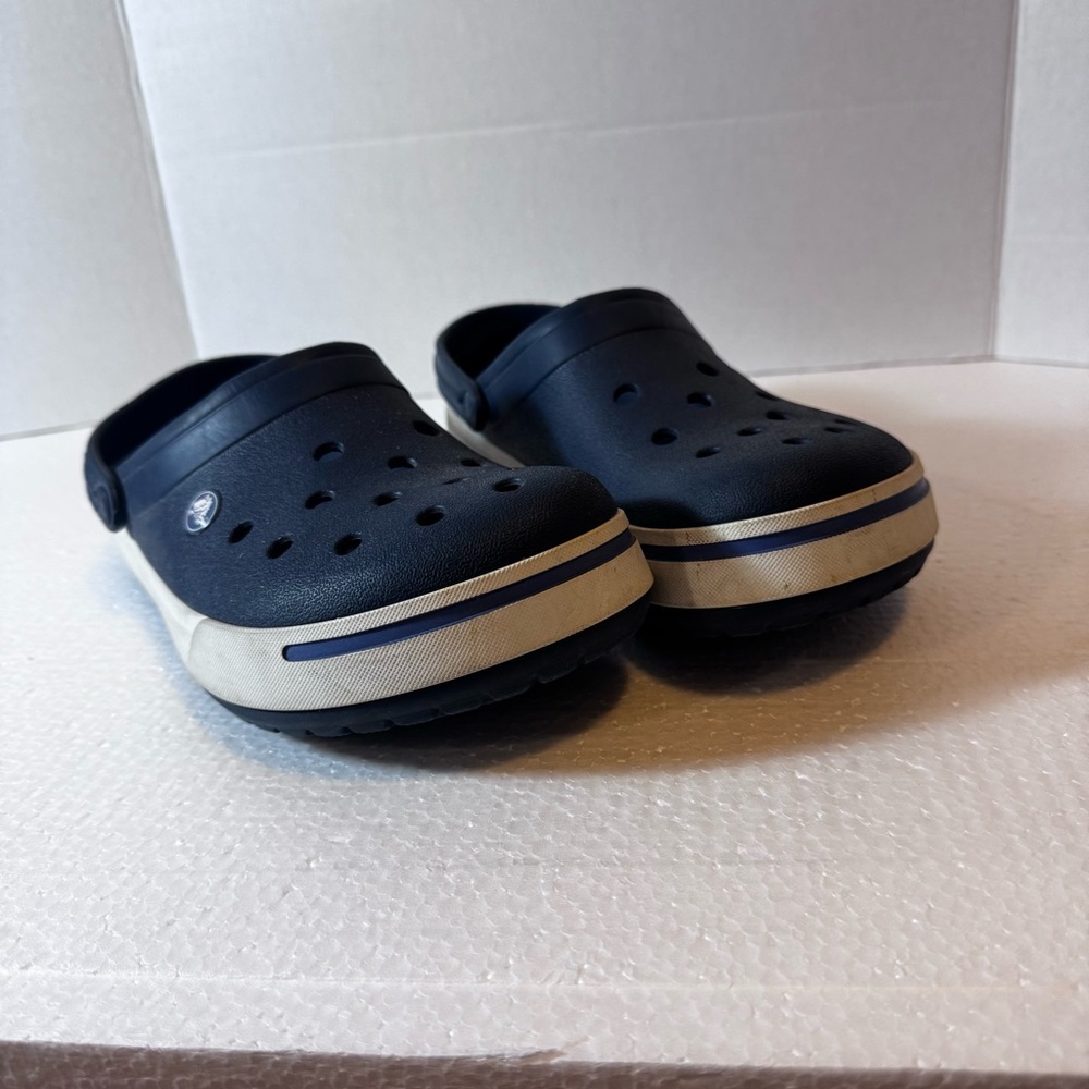 CROCS Classic Navy Blue Clogs - Picture 4 of 6